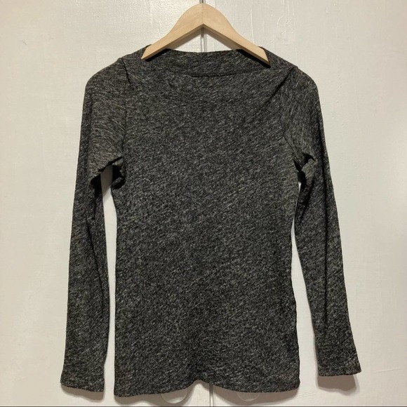 Eileen Fisher Organic Cotton & Wool Blend Boat Neck Sweater, Grey, XS - Picture 3 of 10